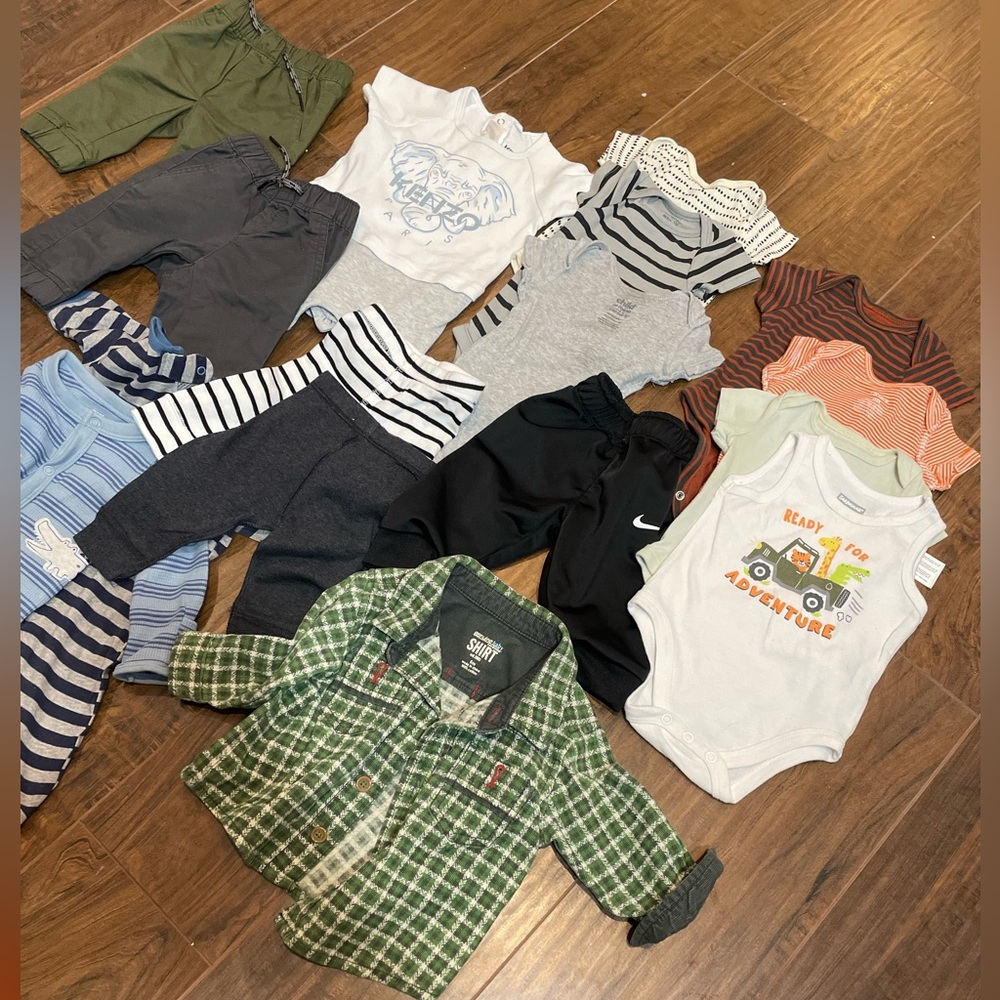 Baby boy bundle size 0/3